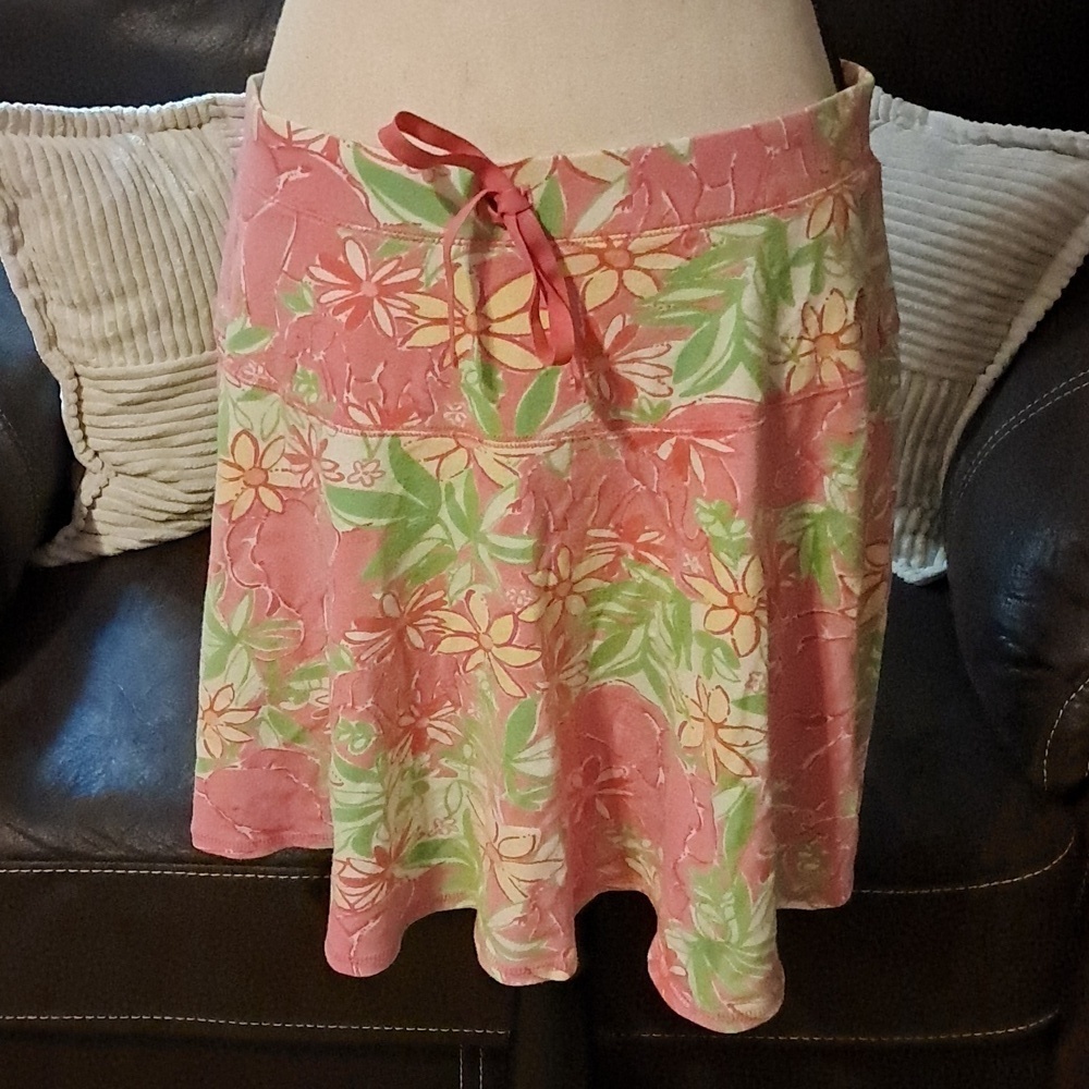 Vintage Lilly Pulitzer Garden Vista Skirt Size M